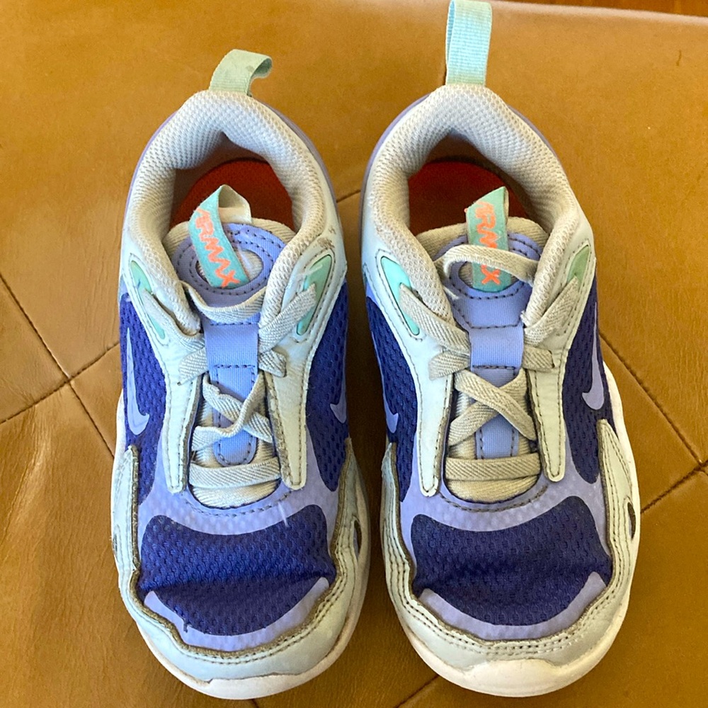 Purple / Light Blue Nike Air Max Bolt toddler 10.5